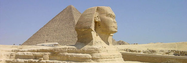 Giza, Sphinx and the Pyramids