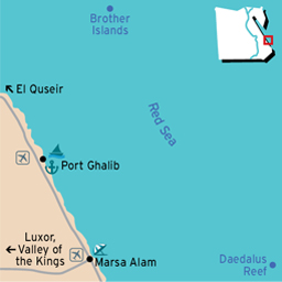 Port Ghalib Map